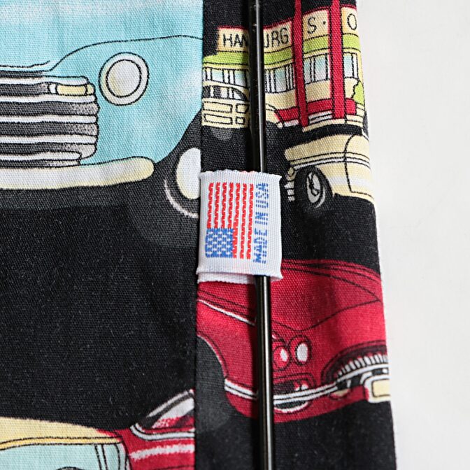 総柄 アロハシャツ 古着 車