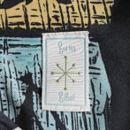 シルク 柄 魚 シャツ 古着