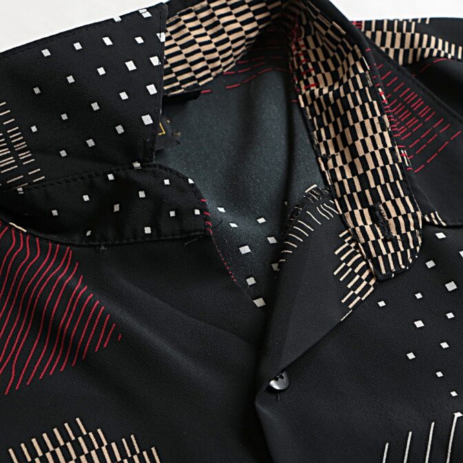 90s 柄 シャツ usa製 古着