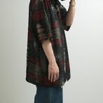 90s 柄 シャツ usa製 古着