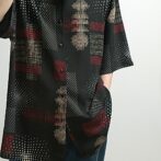 90s 柄 シャツ usa製 古着