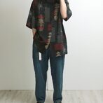 90s 柄 シャツ usa製 古着