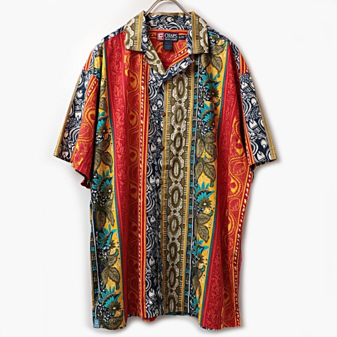 CHAPS RALPH LAUREN チャップス ラルフローレン 総柄 ボタニカル