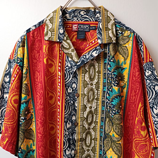 ラルフローレン チャップス アロハシャツ