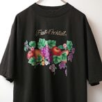 古着 Tシャツ フルーツ 黒