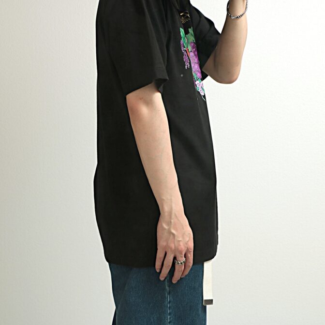 古着 Tシャツ フルーツ 黒