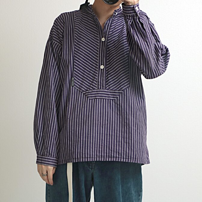 ユーロ フィッシャーマンシャツ 古着