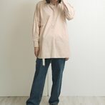 50s 60s ユーロ グランパシャツ 古着