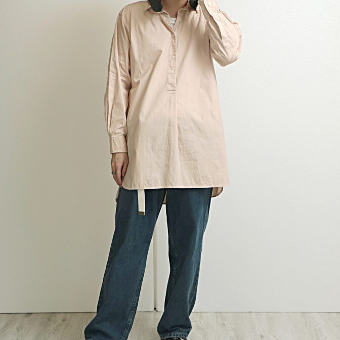 50s 60s ユーロ グランパシャツ 古着