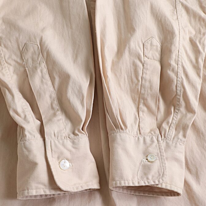 50s 60s ユーロ グランパシャツ 古着