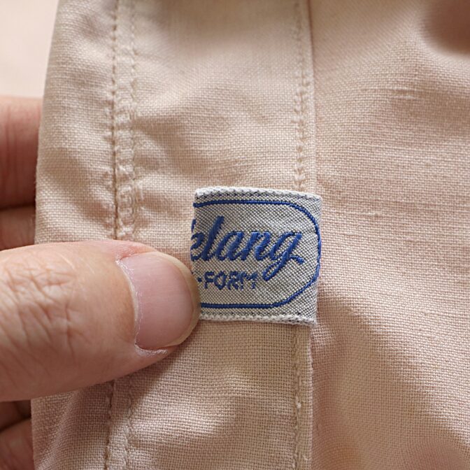 50s 60s ユーロ グランパシャツ 古着