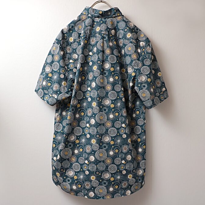ケニントン 柄 シャツ 半袖