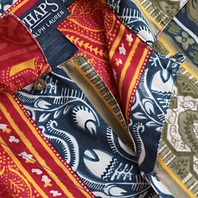 ラルフローレン チャップス アロハシャツ