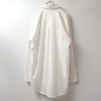 ヘンプ オーガーニックコットン 白 シャツ