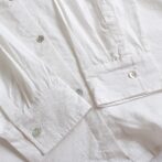 ヘンプ オーガーニックコットン 白 シャツ