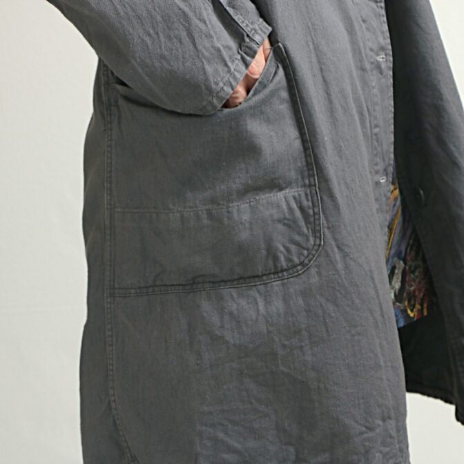 ユーロ ワーク ショップコート 古着