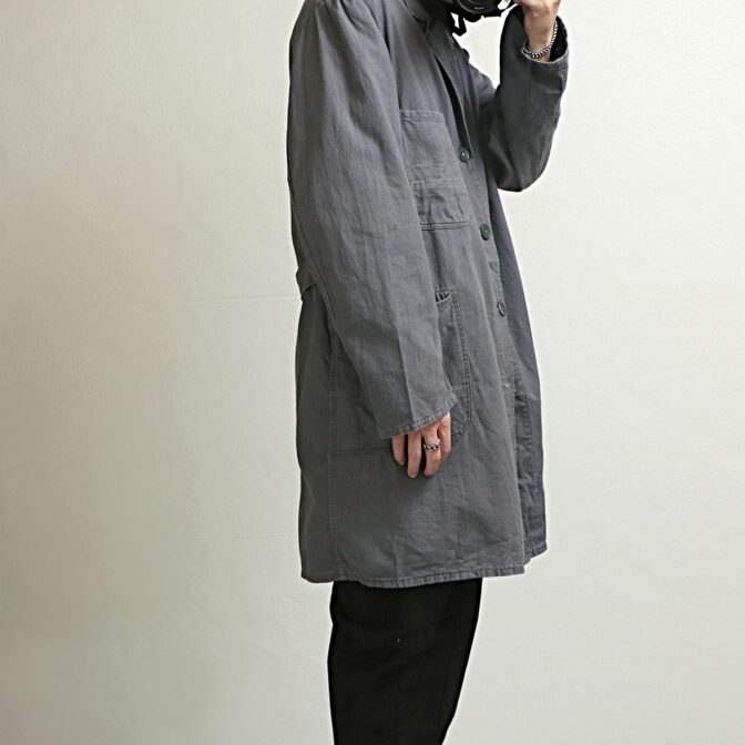 ユーロ ワーク ショップコート 古着