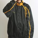 90s ナイキ ナイロン ジャケット 黒 黄