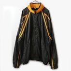90s ナイキ ナイロン ジャケット 黒 黄