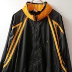 90s ナイキ ナイロン ジャケット 黒 黄