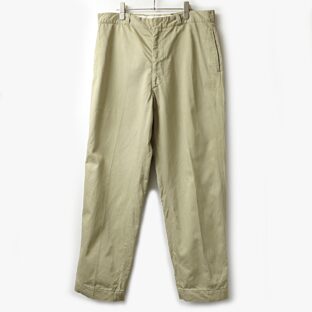 70s us army 「8.2oz khaki」 ミリタリー チノパンツ 古着 used