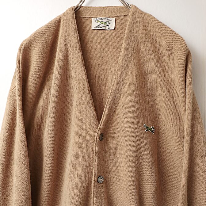 80s jc penney fox カーディガン