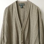 古着 カーディガン usa製 ピスタチオカラー