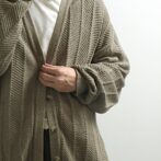 古着 カーディガン usa製 ピスタチオカラー