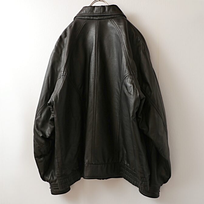 90's Vintage Pierre cardin ラムレザーダッドジャケット Pierre Cardin Vintage 90s Brown Leather Bomber Jacket Coat