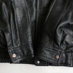 daisukeleather80s 90s Pierre Cardin ヴィンテージ レザーブルゾン L 黒