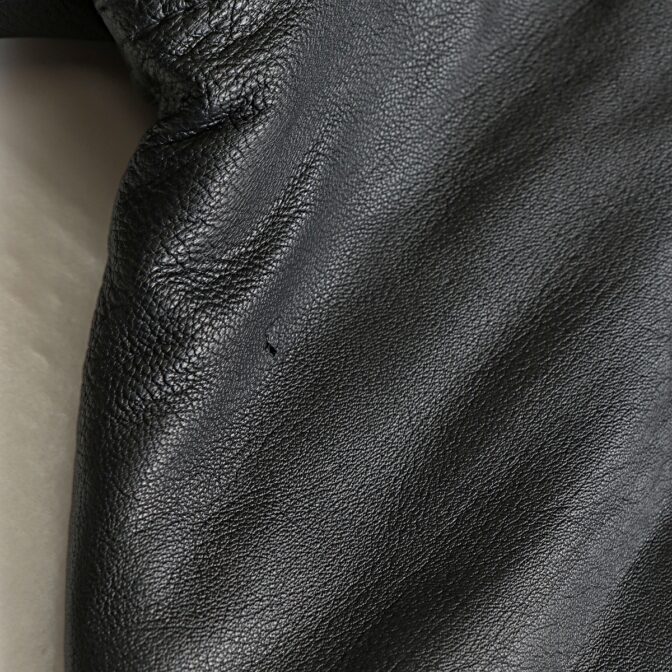 古着 レザージャケット ピエールカルダン 黒