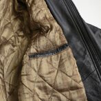 古着 レザージャケット ピエールカルダン 黒