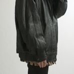 古着 レザージャケット ピエールカルダン 黒