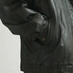 古着 レザージャケット ピエールカルダン 黒