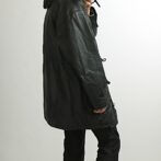 レザー ダッフルコート メンズ 古着