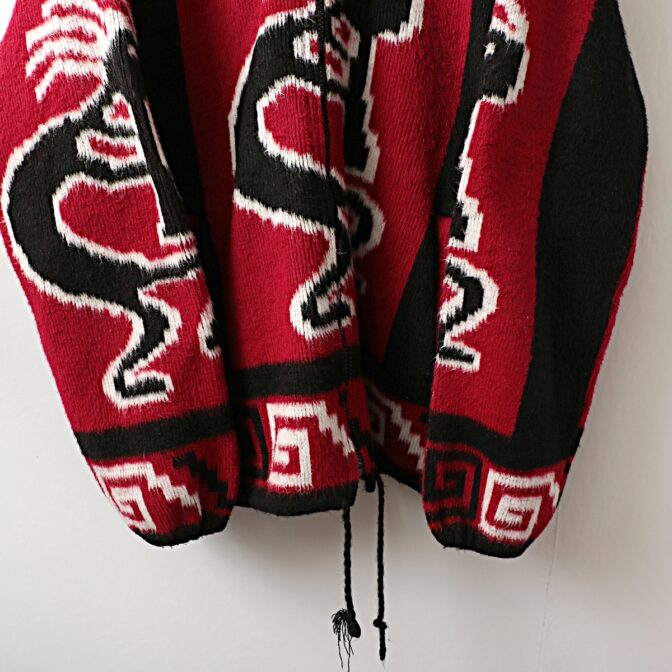 エクアドル製 ニット パーカー ネイティブ