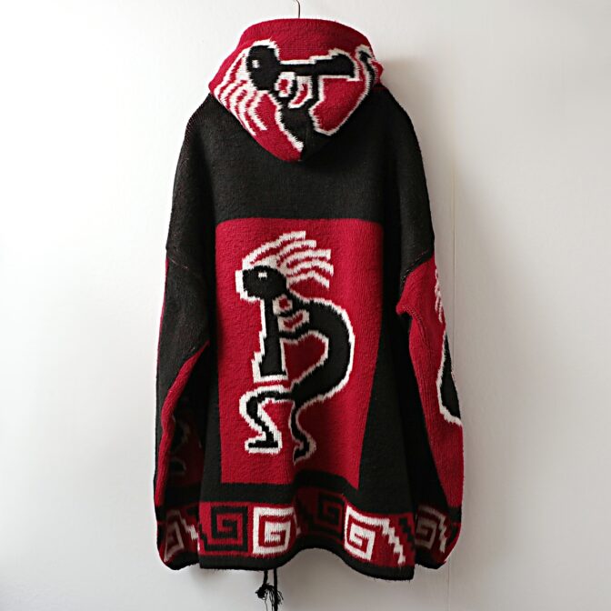 エクアドル製 ニット パーカー ネイティブ