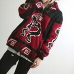 エクアドル製 ニット パーカー ネイティブ