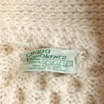 アランニット カーディガン ビッグサイズ