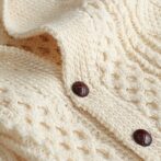 アランニット カーディガン ビッグサイズ