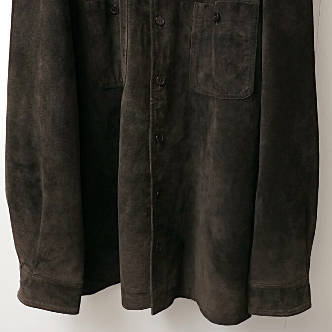 croft&barrow 古着 スエード レザー ジャケット