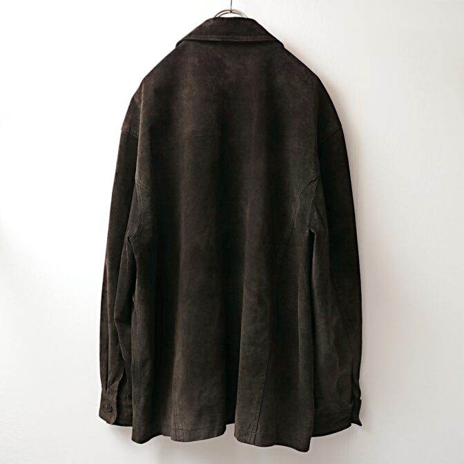 croft&barrow 古着 スエード レザー ジャケット