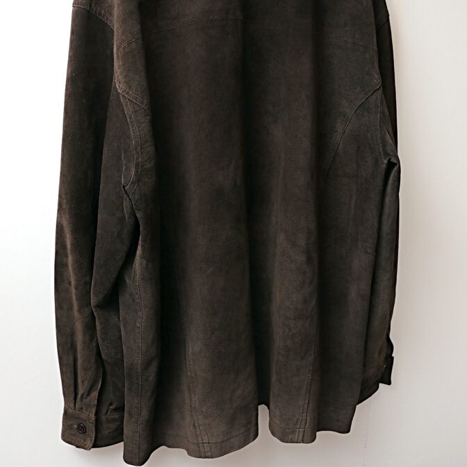 croft&barrow 古着 スエード レザー ジャケット