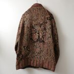 ホワイトスタッグ 柄 ジャケット オリエンタル