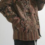 ホワイトスタッグ 柄 ジャケット オリエンタル