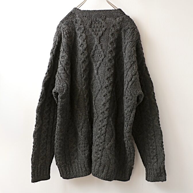 アランクラフト アランニット カーディガン 古着