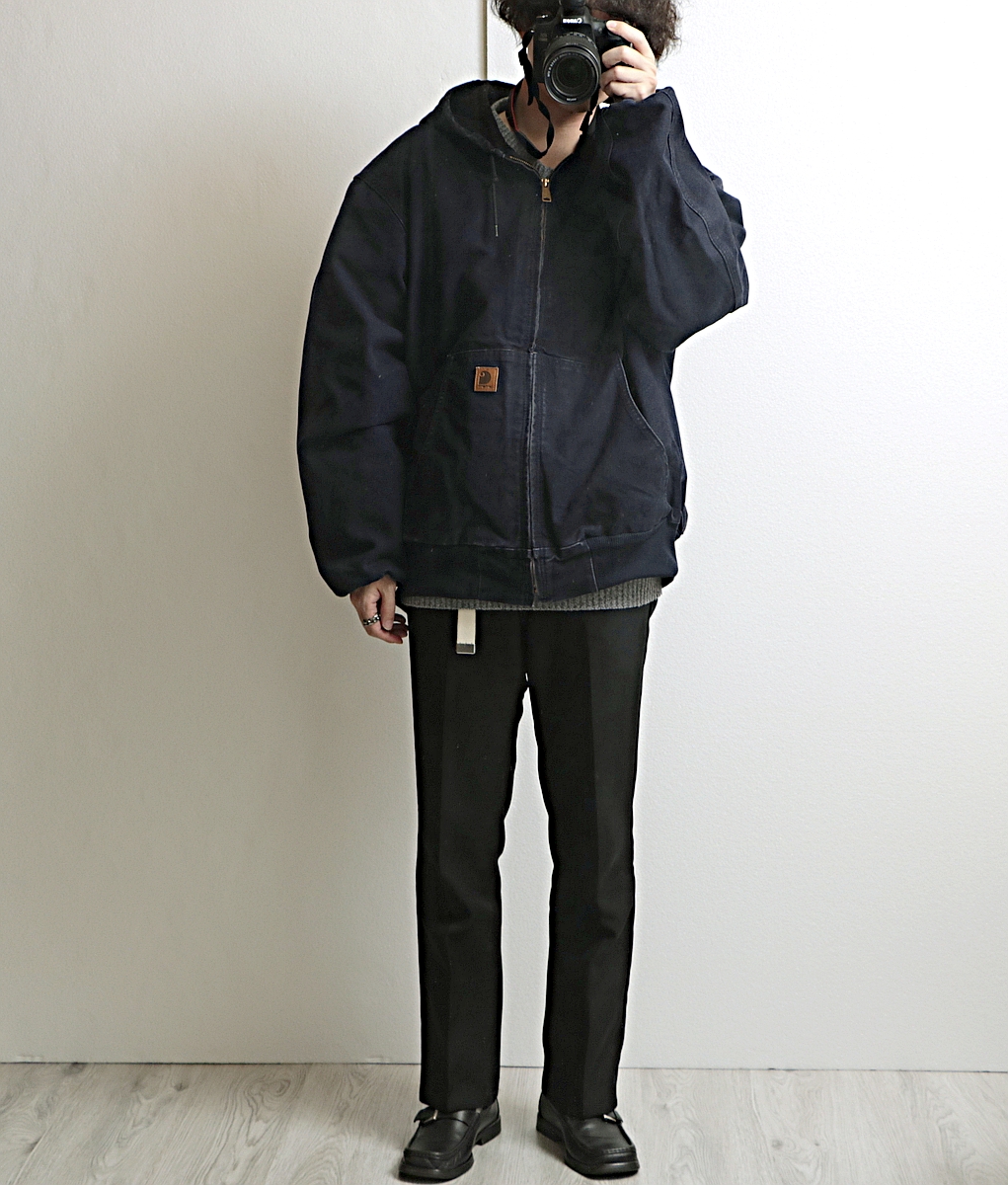 Carhartt アクティブジャケットダックパーカー  sizeM~L