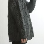 アランクラフト アランニット カーディガン 古着