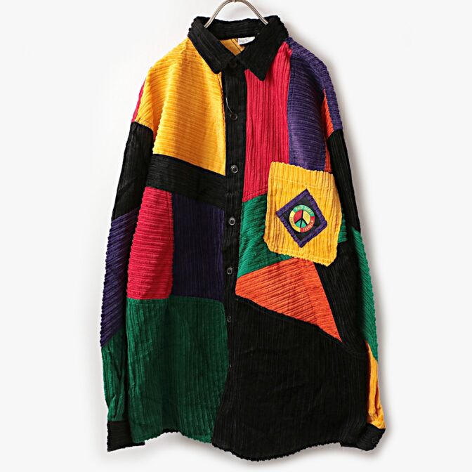 90s PACO JEANS コーデュロイシャツ メンズ