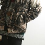 90s アニマル柄 フリースジャケット